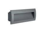 Mur lampa zewnętrzna do zabudowy LED 6W CCT ciemny popiel M2400