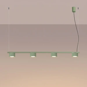 Aura lampa wisząca 4xGX53 szałwia SL.2706