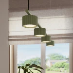 Aura lampa wisząca 4xGX53 szałwia SL.2706