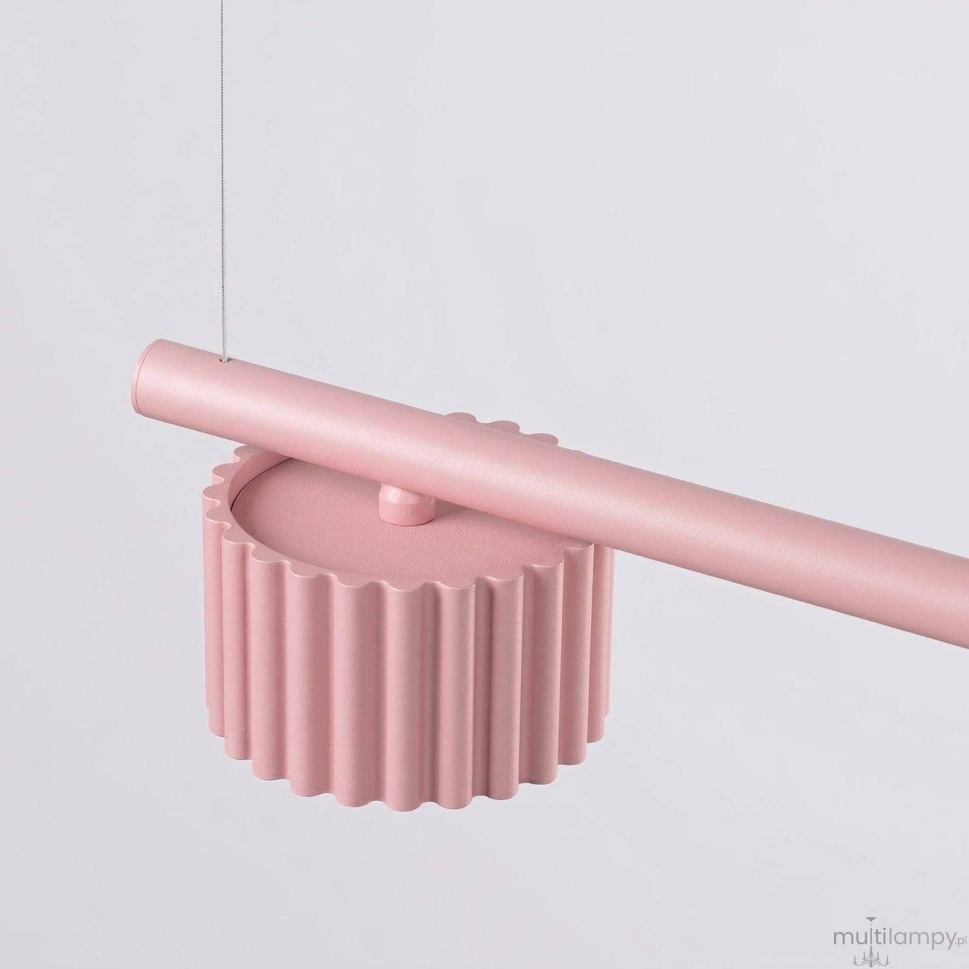 Aura lampa wisząca 4xGX53 różowa SL.2705