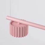 Aura lampa wisząca 4xGX53 różowa SL.2705