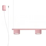 Aura lampa wisząca 4xGX53 różowa SL.2705