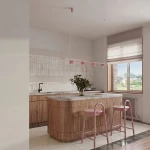 Aura lampa wisząca 4xGX53 różowa SL.2705