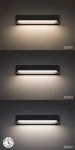 Mur Long lampa zewnętrzna elewacyjna LED 10W CCT antracyt ML-320