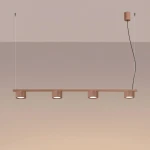 Aura lampa wisząca 4xGX53 mocca SL.2700