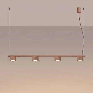 Aura lampa wisząca 4xGX53 mocca SL.2700