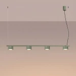 Aura lampa wisząca 4xGX53 zielona oliwka SL.2698