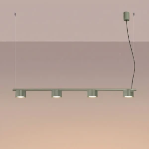 Aura lampa wisząca 4xGX53 zielona oliwka SL.2698