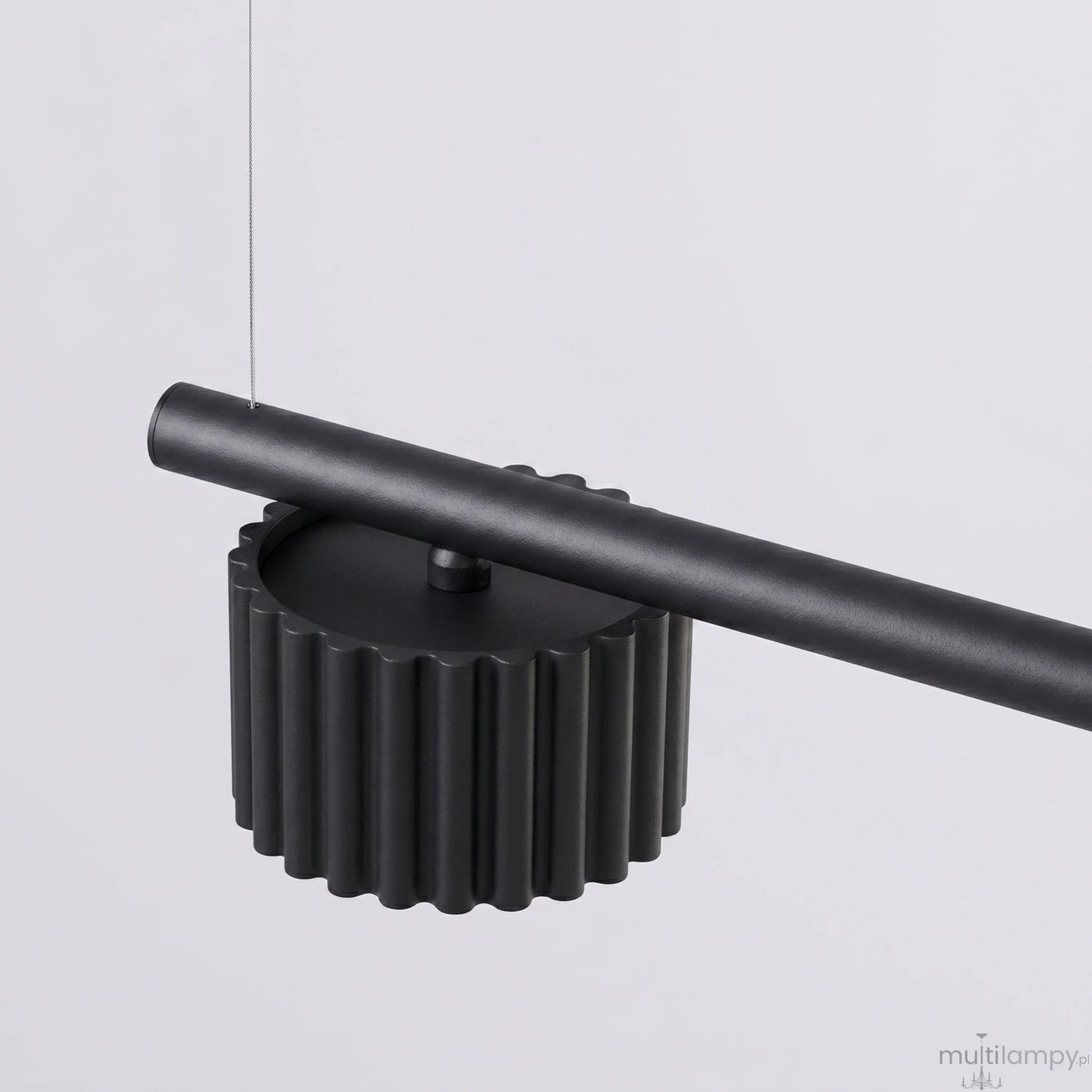 Aura lampa wisząca 4xGX53 czarna SL.2696