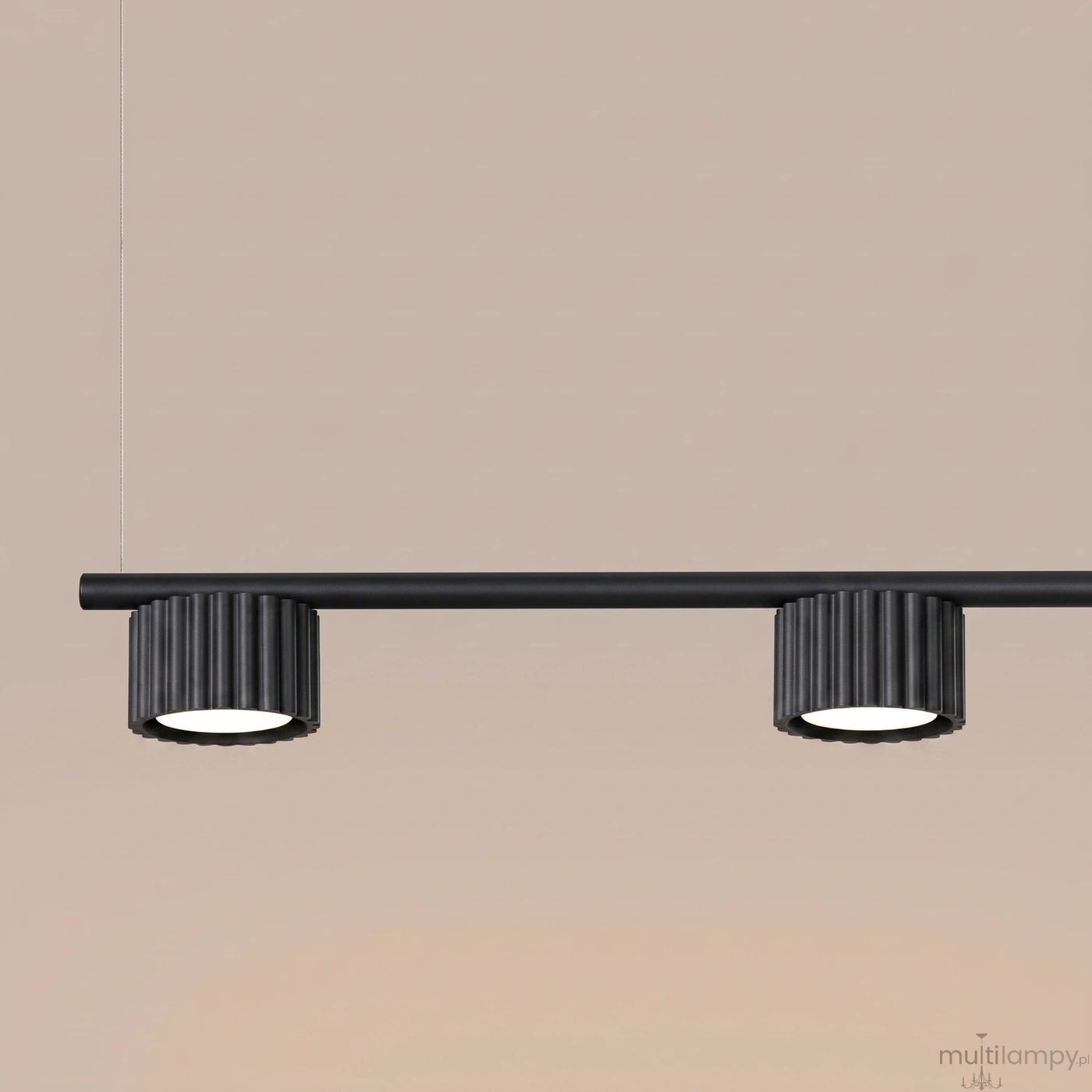 Aura lampa wisząca 4xGX53 czarna SL.2696