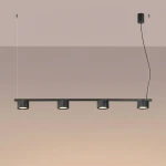 Aura lampa wisząca 4xGX53 czarna SL.2696
