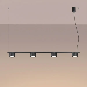 Aura lampa wisząca 4xGX53 czarna SL.2696