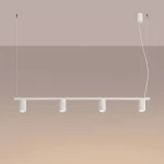 Karbon 4 lampa wisząca 4xGU10 biała SL.2711