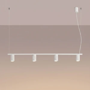 Karbon 4 lampa wisząca 4xGU10 biała SL.2711
