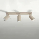 Ring lampa sufitowa spot 3xGU10 taupe SL.2155