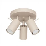 Ring lampa sufitowa spot 3xGU10 taupe SL.2156