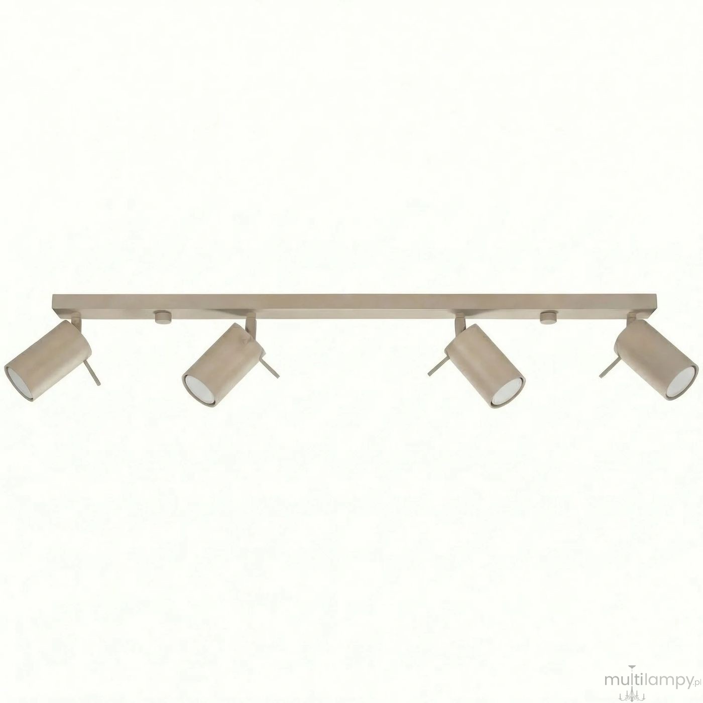 Ring lampa sufitowa spot 4xGU10 taupe SL.2157