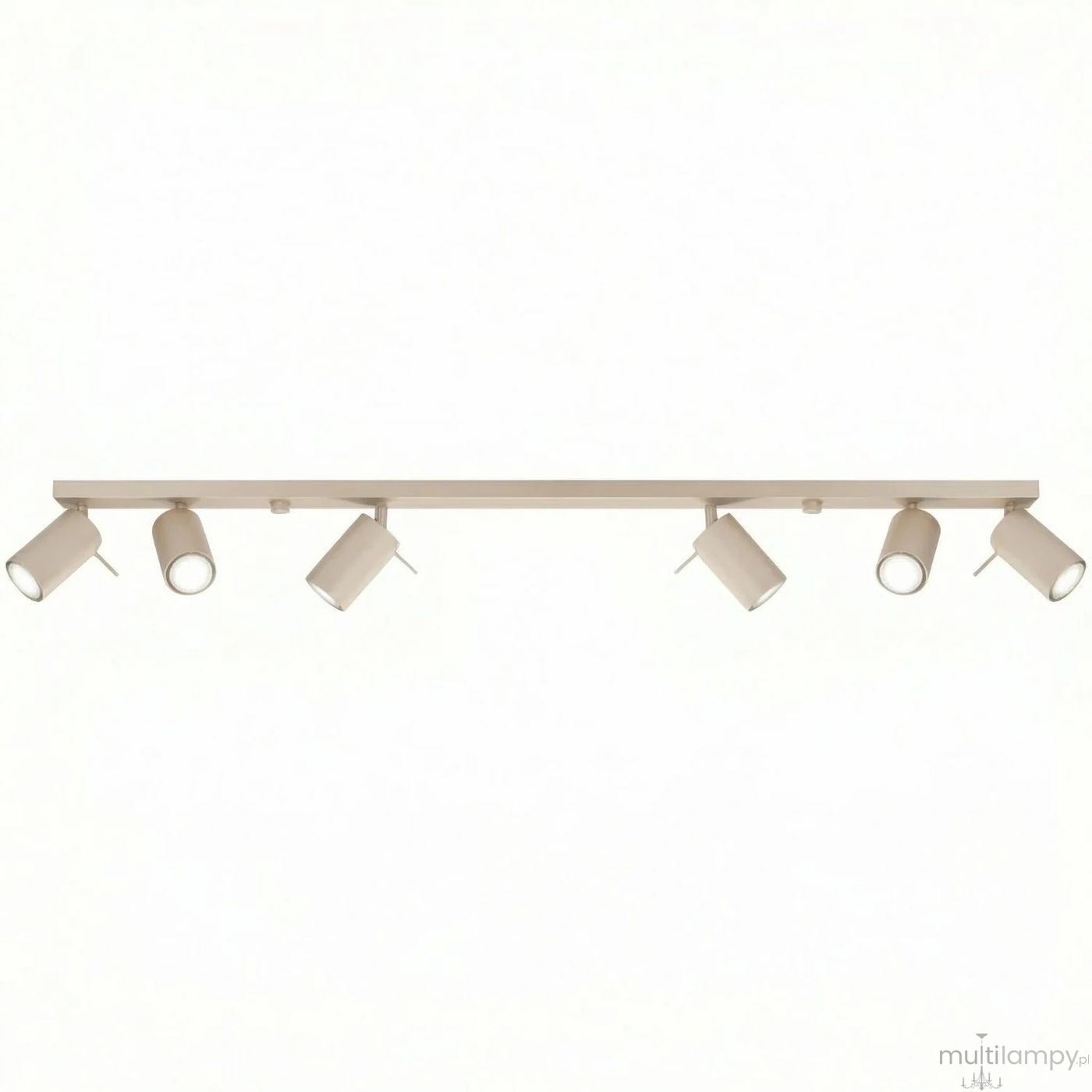 Ring lampa sufitowa spot 6xGU10 taupe SL.2158
