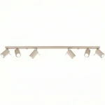 Ring lampa sufitowa spot 6xGU10 taupe SL.2158