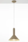 Vitrum Stożek D26 lampa wisząca 1xE27 beżowa 41544