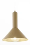 Vitrum Stożek D26 lampa wisząca 1xE27 beżowa 41544
