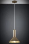 Vitrum Stożek D26 lampa wisząca 1xE27 beżowa 41544