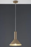 Vitrum Stożek D26 lampa wisząca 1xE27 beżowa 41544