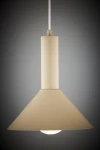 Vitrum Stożek D26 lampa wisząca 1xE27 beżowa 41544