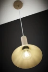Vitrum Stożek D26 lampa wisząca 1xE27 beżowa 41544