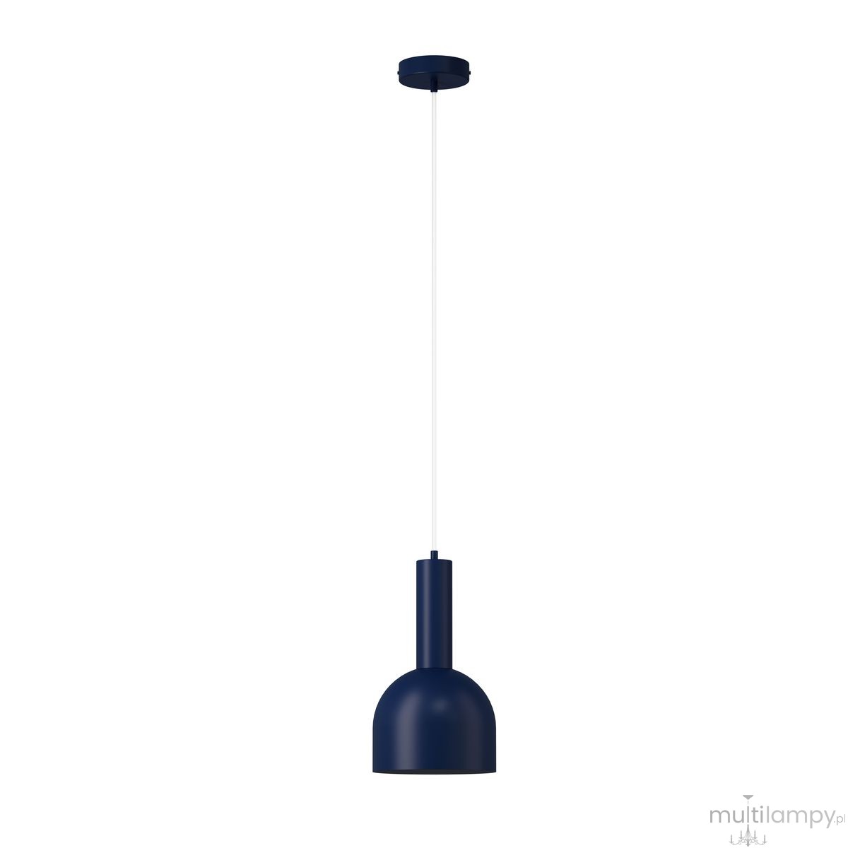 Vitrum Dzwonek D17 lampa wisząca 1xE27 granatowa 41599
