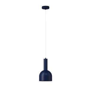 Vitrum Dzwonek D17 lampa wisząca 1xE27 granatowa 41599