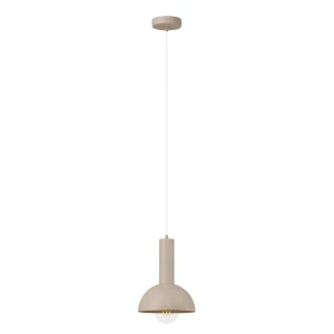 Vitrum Kopuła D19 lampa wisząca 1xE27 beżowa 41554