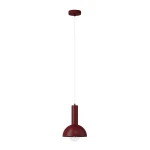 Vitrum Kopuła D19 lampa wisząca 1xE27 bordowa 41640