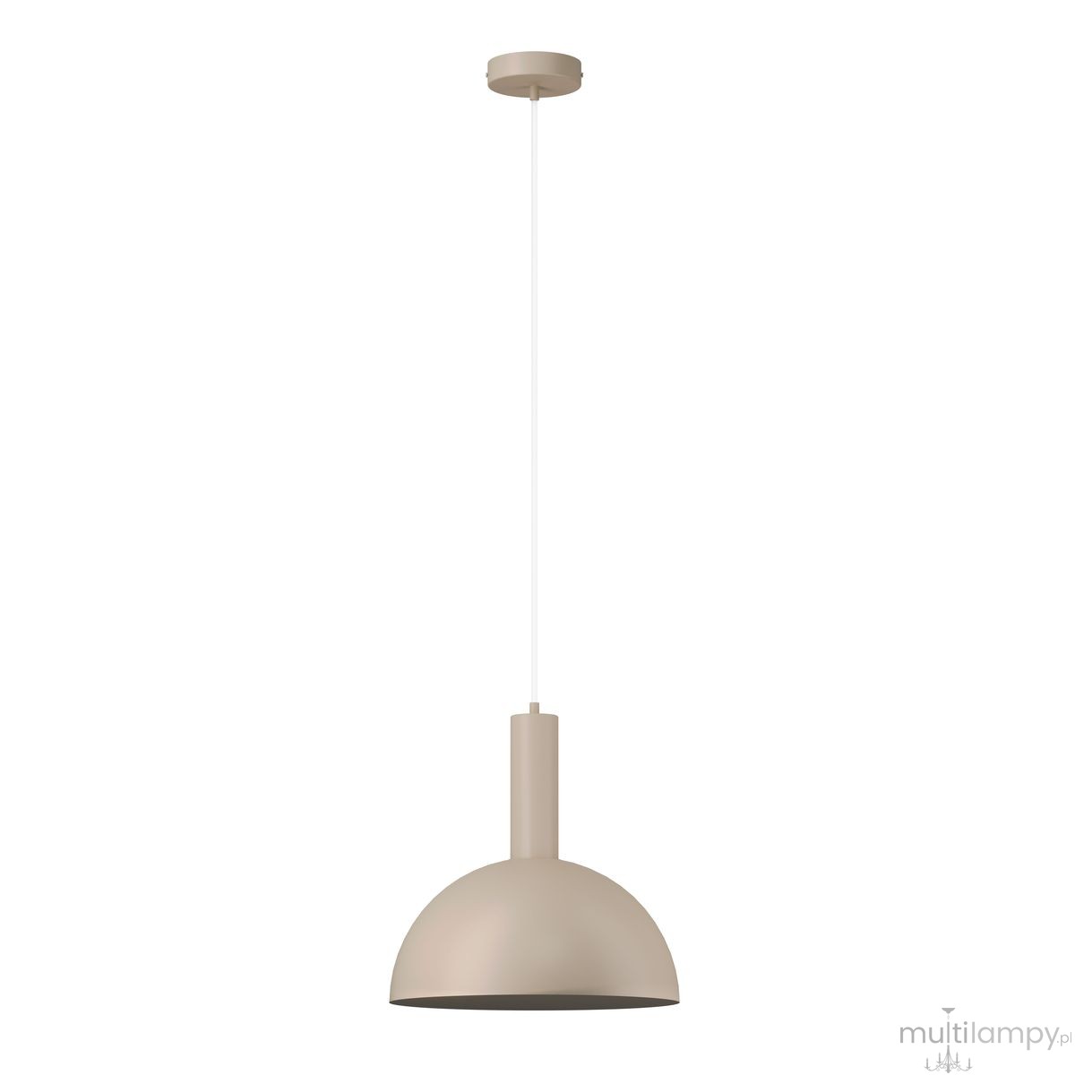 Vitrum Kopuła D30 lampa wisząca 1xE27 beżowa 41556