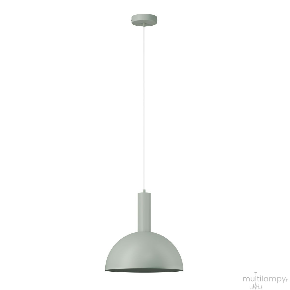 Vitrum Kopuła D30 lampa wisząca 1xE27 szałwia 41557