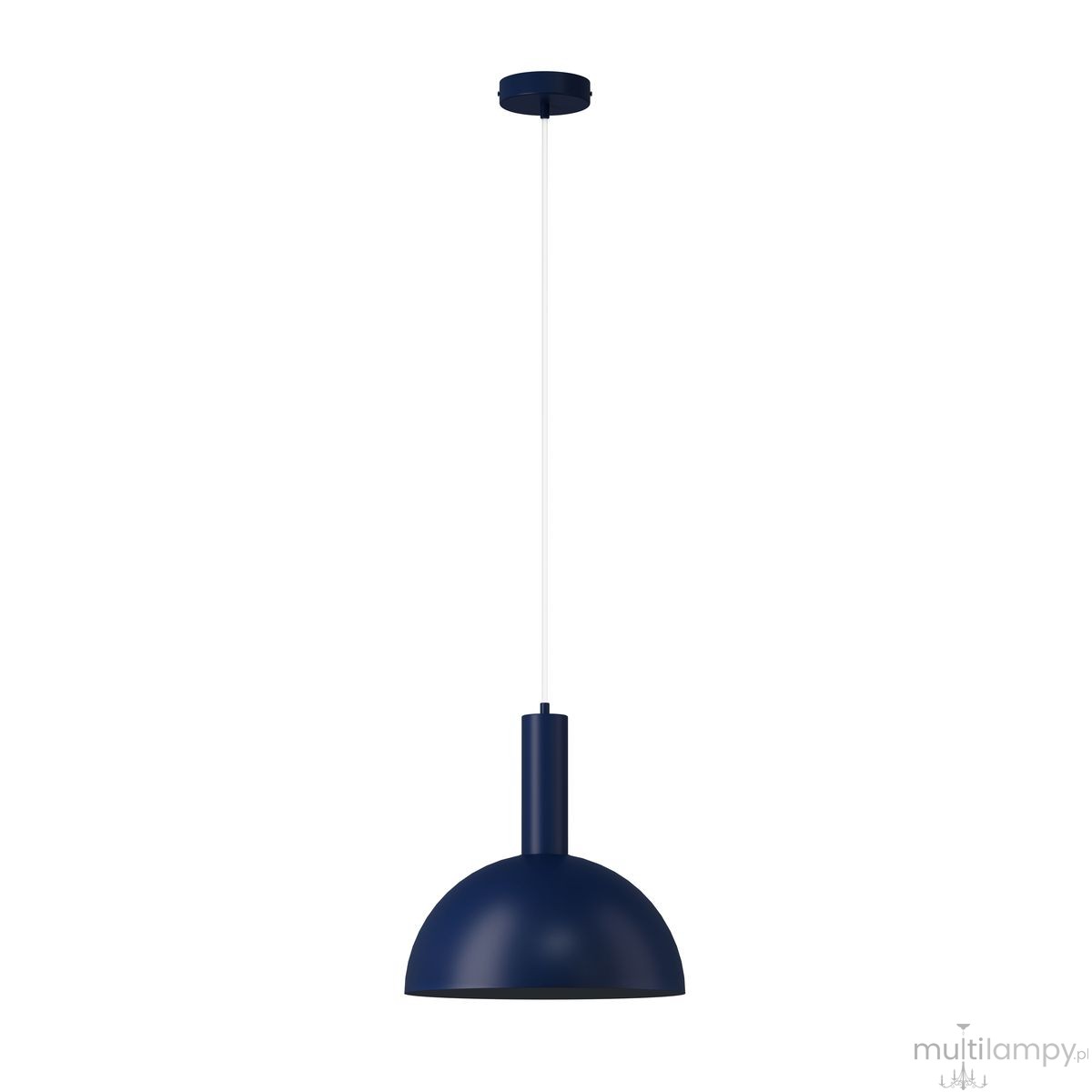 Vitrum Kopuła D30 lampa wisząca 1xE27 granatowa 41691