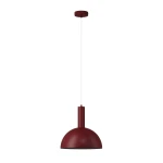 Vitrum Kopuła D30 lampa wisząca 1xE27 bordowa 41692