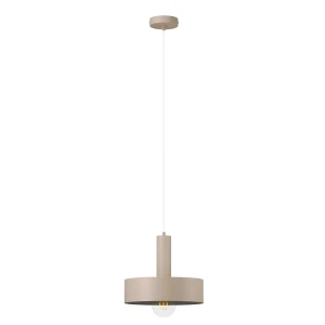Vitrum Koło D27 lampa wisząca 1xE27 beżowa 41546