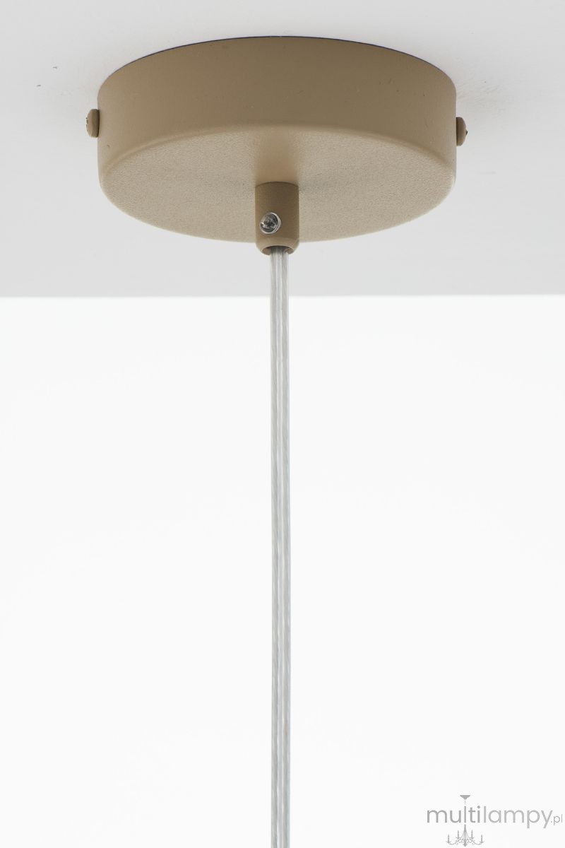 Vitrum Koło D27 lampa wisząca 1xE27 beżowa 41546