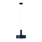 Vitrum Koło D27 lampa wisząca 1xE27 granatowa 41597