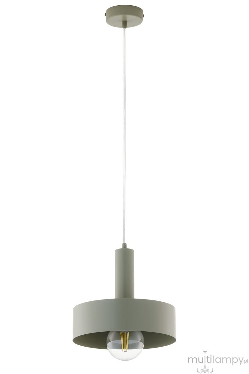 Vitrum Koło D27 lampa wisząca 1xE27 szałwia 41547
