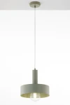 Vitrum Koło D27 lampa wisząca 1xE27 szałwia 41547