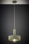 Vitrum Koło D27 lampa wisząca 1xE27 szałwia 41547