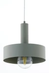 Vitrum Koło D27 lampa wisząca 1xE27 szałwia 41547