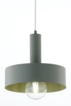 Vitrum Koło D27 lampa wisząca 1xE27 szałwia 41547