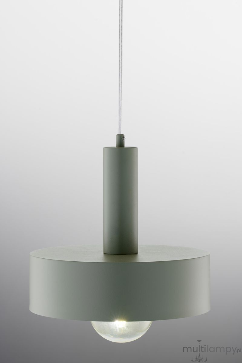 Vitrum Koło D27 lampa wisząca 1xE27 szałwia 41547
