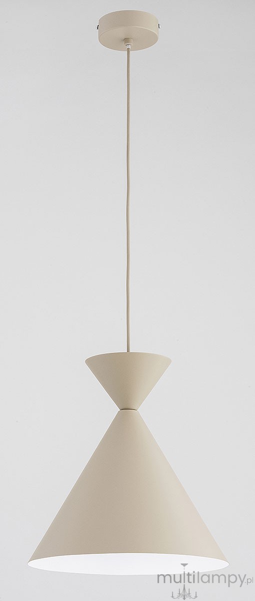 Entori lampa wisząca E27 beżowa 61680