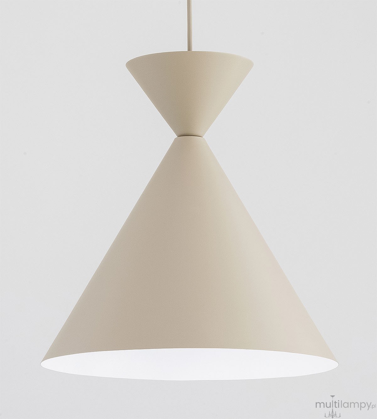 Entori lampa wisząca E27 beżowa 61680
