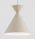 Entori lampa wisząca E27 beżowa 61680