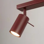 Ring lampa sufitowa spot 4xGU10 burgund SL.2163